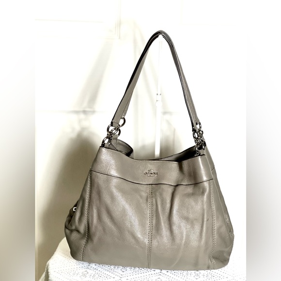 COACH💥VINTAGE~LIMITED EDITION💥Lexy Pebble Leather Shoulder Bag - Picture 8 of 11